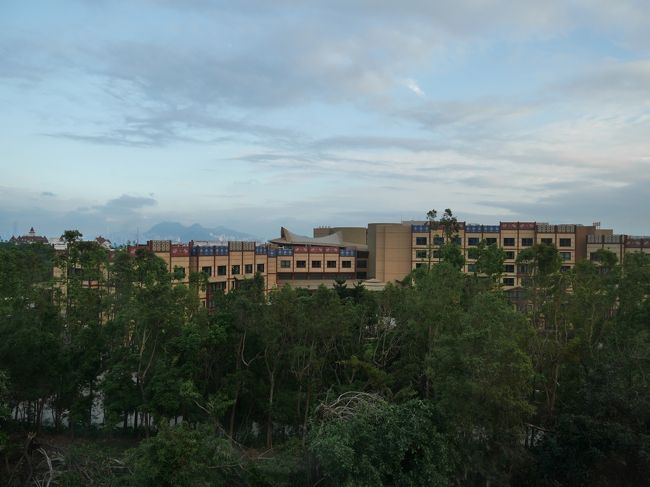 景色は目の前がエクスプローラーズ・ロッジ