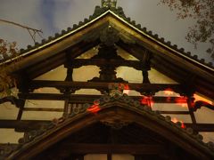 夜は高台寺へ。プロジェクトマッピングが少し。