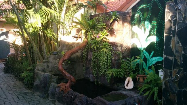 リゾート風の雰囲気を出している。