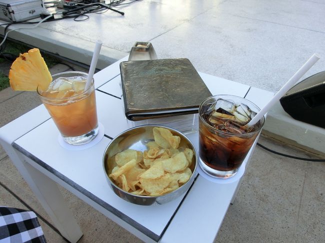 ノンアルコールドリンクで。<br /><br />ポテトチップスは、サービスで最初からついてます。