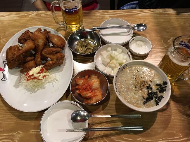 明洞チキン&amp;海鮮粥