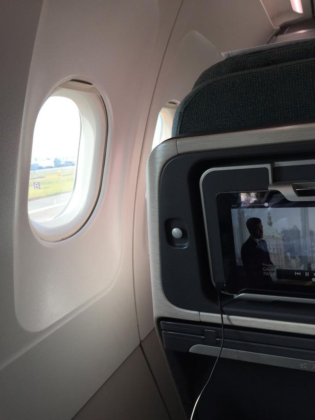 11Aの座席　隣はいなかったのでラッキー