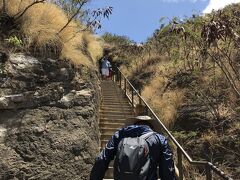 ダイヤモンドヘッドの最期の階段登れず回り道(笑)
お天気が良すぎて焼けちゃいました。やっぱり夏は要注意