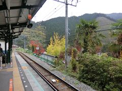 やってまいりました。青梅線御嶽駅