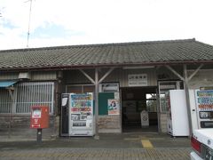 松尾駅に戻ってきました。
