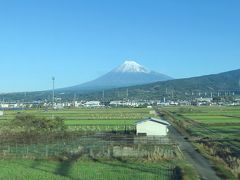 富士山が見えました