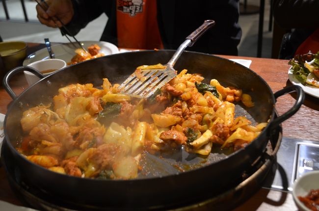 お肉が焼けてきました