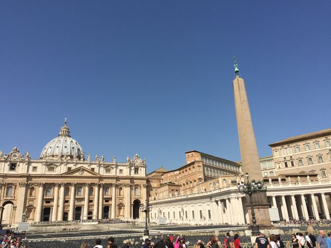 サンピエトロ大聖堂から荷物が預けてあるホテルまで歩く