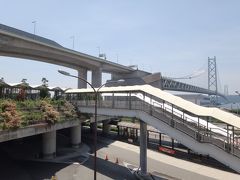 7月22日　お昼前に舞子駅に到着。舞子駅は何度も通過したことがありますが、駅の外に出るのはこれが2回目。初めては4月の淡路島の帰りの時です。