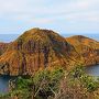 佐渡島15　最北端景勝地・二ツ亀　海水浴場も　☆二ツ亀ビューホテルで昼食:海鮮ちらし