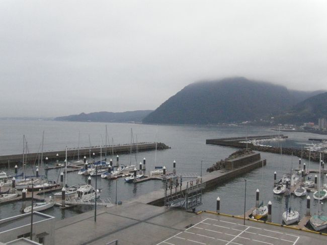 別府北浜ヨットハーバーの近くで一泊します。