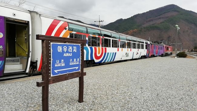 KORAIL PASS 3日間 2日目 A-Trainで旌善線アウラジ 2018年11月 KORAIL PASS 3日間 2日目 A-Trainで旌善線アウラジ 2018年11月