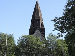 バスはVoss市内に入り、、

写真はヴォス教会（Voss Kirke 内部非公開）
教会好きのkuritchi、、
バスを降りて一番先に向かったのはヴォス教会（Voss Kirke）でした、、（＾＾

