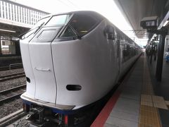●特急はるか31号＠JR京都駅

今日は、はるかで、関空に向かいます。
職場から直行！
