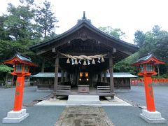 中津宮

大島には風車展望所や灯台など魅力的な観光場所がまだまだありますが、天気が悪い＆徒歩では行けないため散策は終了
フェリーで神湊波止場へ戻り、バスで東郷駅へ
