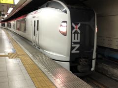 上野で北陸新幹線を降り、東京駅だと思い　おかしいな？なにか違うぞ？？？と、　キョロキョロしたら・・・「上野動物園はこちら！」と標識を見つけたので　急いで山手線に飛び乗り　上野から無事東京駅へ！
成田エキスプレスです。
