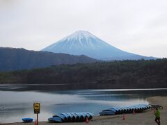 西湖からの富士