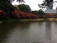 大泉水に紅葉