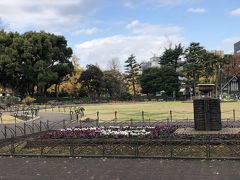 日比谷公園　小音楽堂の前の第一花壇