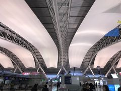 朝7時前の関空到着。今から混み始めるのかなかなかベストショットが撮れない。
今から、7年ぶりの台北と5年ぶり妹との旅が始まります。