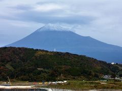 展望所から、富士山の全景が見えた♪
よかった！
せっかく静岡に来てるのに、富士山が見えないと悲しいもんね。
