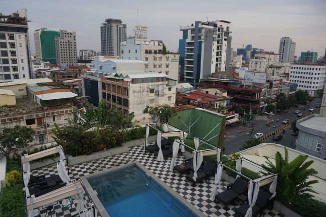 ●G Mekong Hotelから<br /><br />部屋でシャワーして、晩御飯に出かけます！