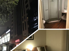 サザンクロス駅から20分ほどでイビス・メルボルン・ホテル・アンド・アパートメント（Expediaで2泊で16765円）に到着。部屋は1人で泊まるには十分の広さ。時刻は0時40分過ぎ、さっさと寝なきゃ