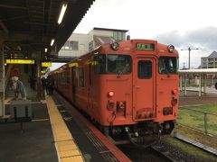 翌朝です
CZさん、mdさんとJRで鳥取駅から倉吉駅に移動して(鳥取7:25→倉吉8:26）