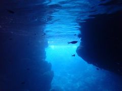 青の洞窟をダイビングで