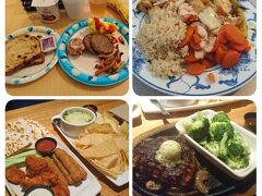 朝昼晩。
晩御飯はApplebee's。

出川君、誕生日イブと言うことで。
出川君、部屋のカードキーが作動せず…英語対応出来ず。