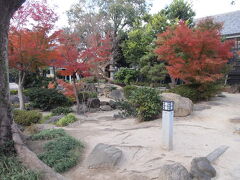 途中庭園？にも。紅葉が綺麗♪