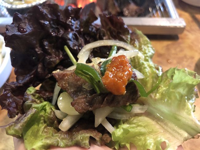 サンチュに巻いてサムジャンを付けて食べても美味しかったです♡