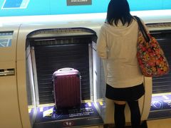 今回の旅は、羽田空港からANA。

ハイテクな荷物お預けシステムにテンション↑↑↑