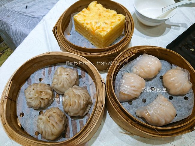 蝦餃、千層ゴー、さらにTさん大好きな小籠包。