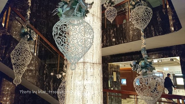 娘のおむつを替えようと思い、マンダリンホテルのお手洗いを拝借…