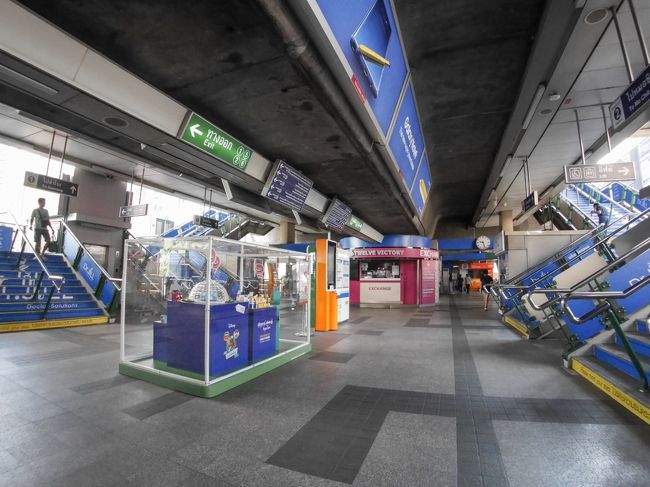 プロンポン駅の利用回数もかなり多いなぁ。