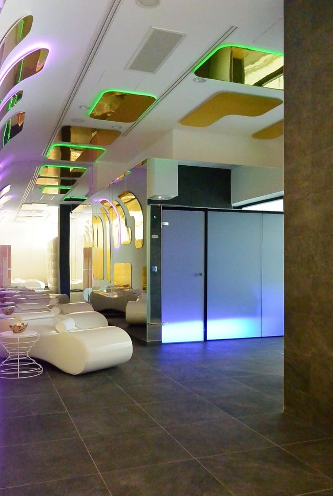 『Swiss Hotel Sarajevo』6階にあるスパ『Golden Rain Spa』のターキッシュハマム。