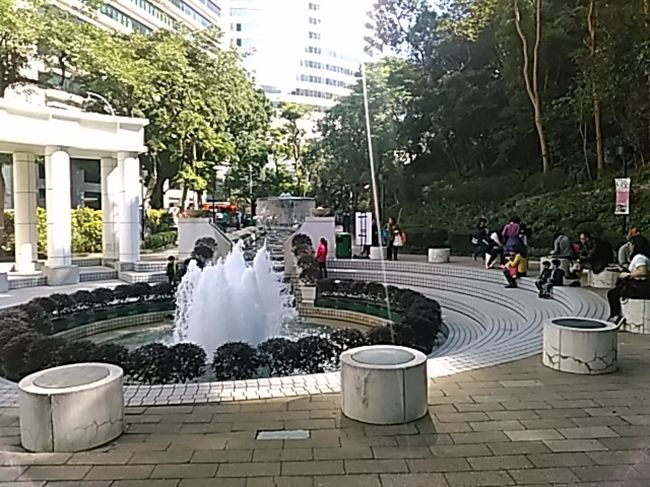 緑と水に溢れた公園です。