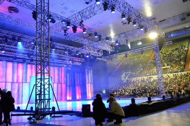 スケンデリヤで開催されたRussian Ice Starsによる『Snow White on Ice』へ。