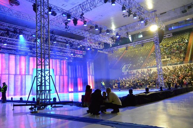 スケンデリヤで開催されたRussian Ice Starsによる『Snow White on Ice』へ。