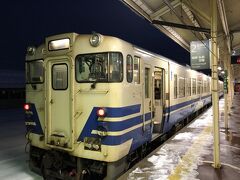 津軽鉄道の津軽五所川原駅とJR東の五所川原駅は中で一緒になっている
そのまま弘前行きに乗る