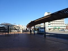 JR常磐線で牛久駅に移動し、東口からバスに乗車。