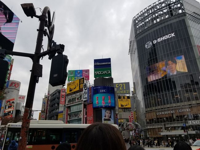 目指せ渋谷109。<br /><br />このあと新大久保のホテルに戻り荷物を取って羽田空港へ。