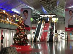 はいた～い。
今回から石垣島を紹介します。
写真はクリスマスデコレーションの中部国際空港(NGO)。