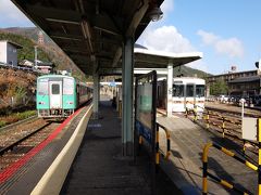 猪谷9:09>>高山本線富山行き>>富山10:05

終点猪谷駅で乗り換え。
ここからJR西日本の管轄。そしてフリーきっぷのフリー乗車エリアに突入。