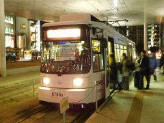 2018.12.14　熊本駅前
市役所前まで市電に乗っていく。