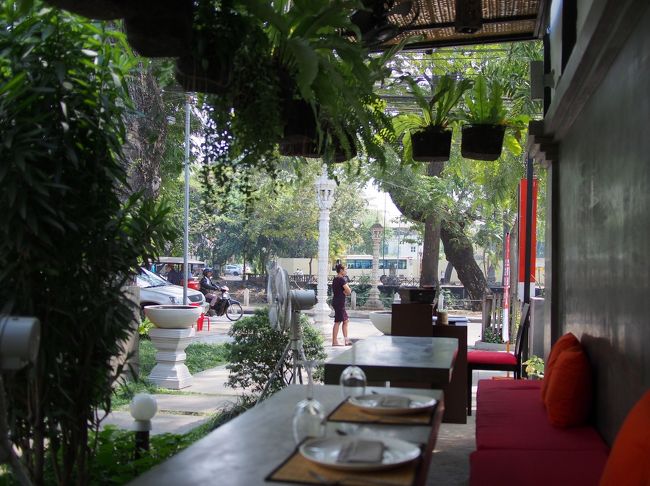 シートから外の風景。