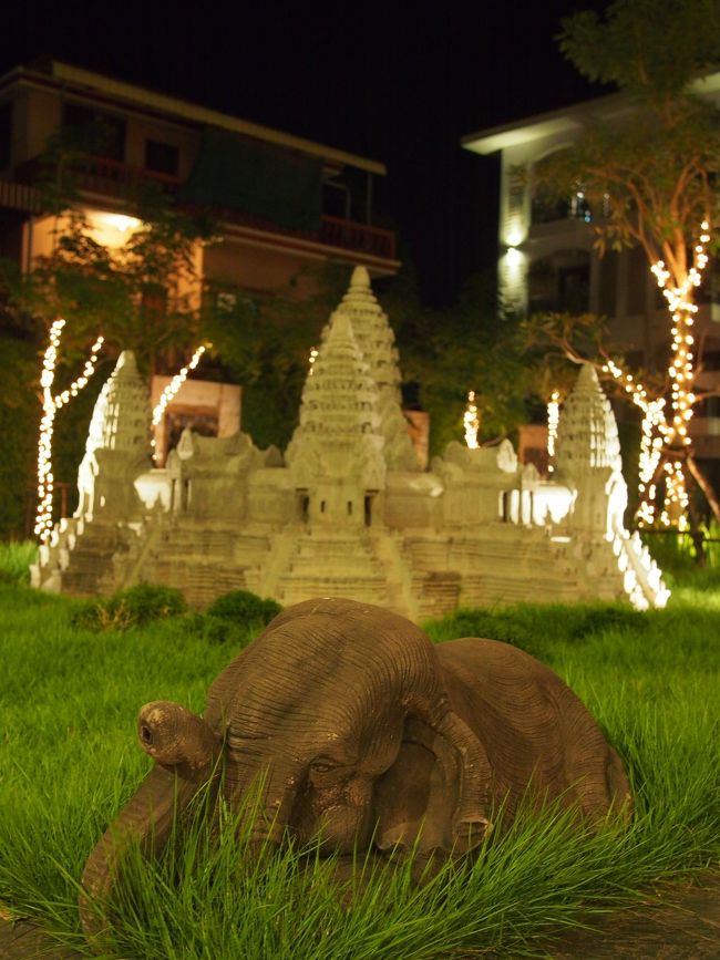 明日はいよいよシェムリアップを発ちます！