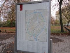 ３日目はブルージュの観光から。
ホテルは北東の外れでしたが、バスで南に回って、南側からアプローチ。愛の湖公園の近くから街歩きをします。