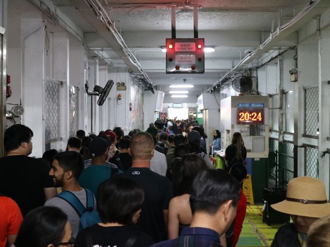 すざましい人を見て、ちょっと後悔。